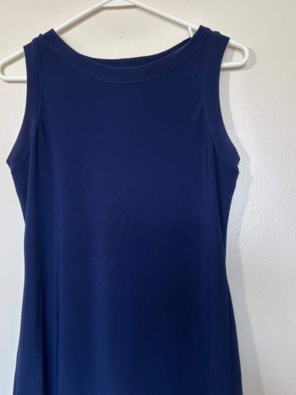 Blue Norma kamali women’s tank top
